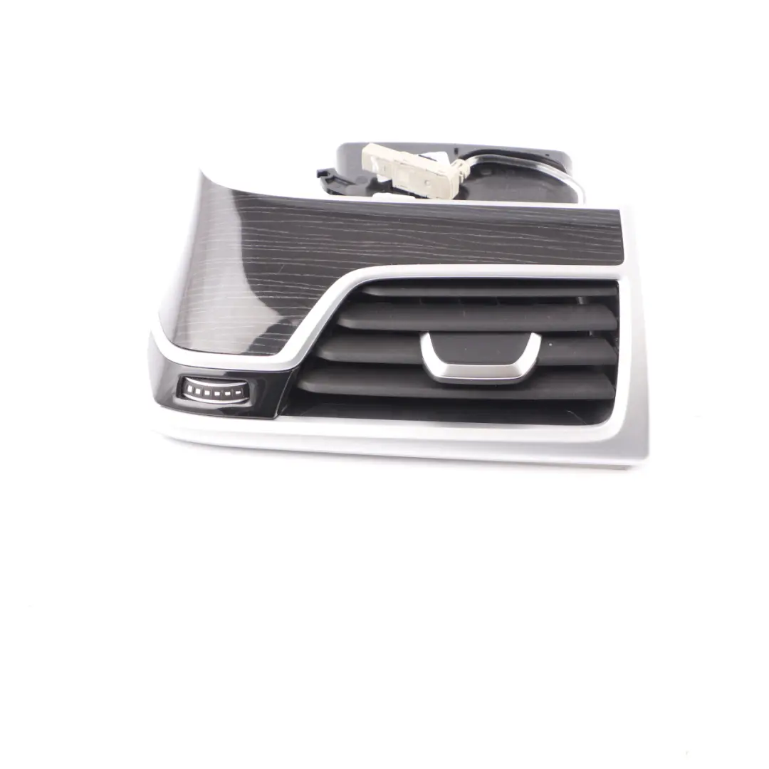 BMW G11 Air Vent Dashboard Fresh Air Grille Right O/S Fine Wood Black 7851825 - SKU rhd-8068695 - Part number 8068695