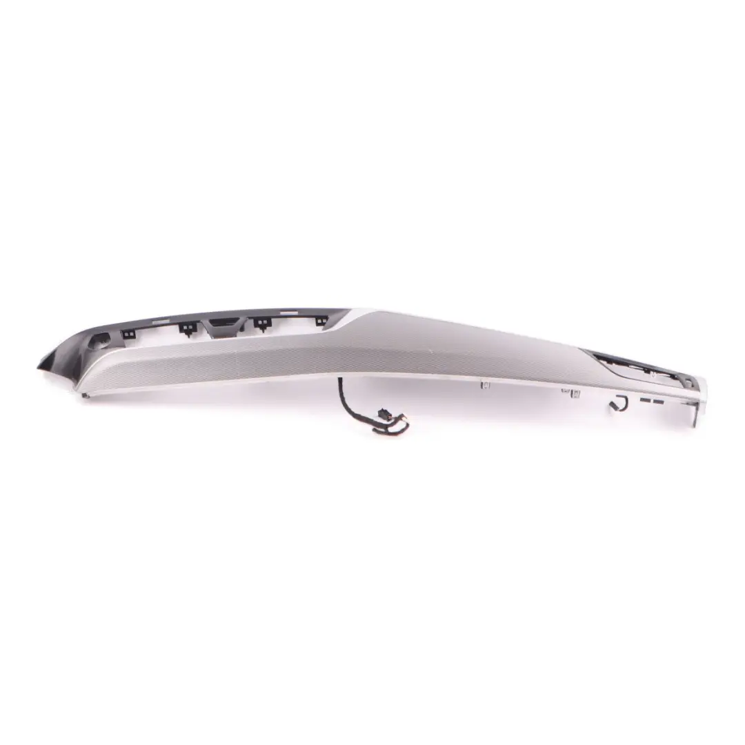 BMW G30 Dashboard Instrument Panel Decor Alu Rhombicle Perlglanz Chrom - SKU rhd-8070622 - Part number 8070622