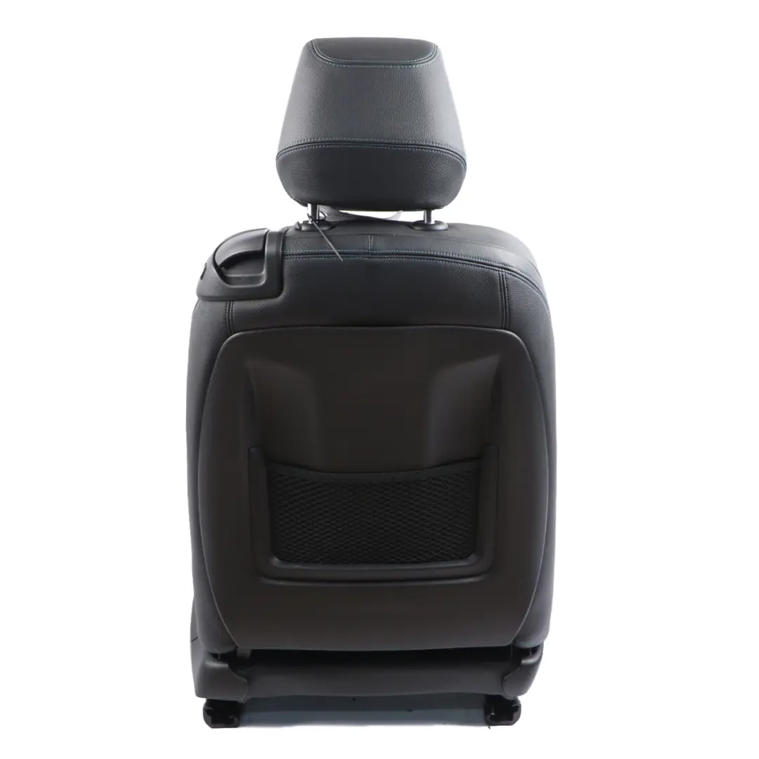 BMW F87 M2 Front Seat Left N/S Heated Memory Leather Dakota Black Contrast Blue - SKU rhd-8070719-1 - Part number 8070719