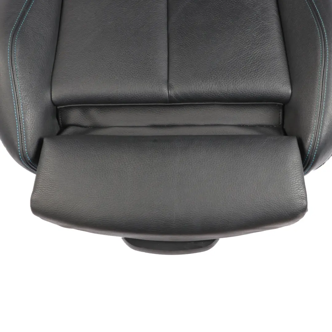 Front Seat Left N/S Heated Memory Leather Dakota Black Contrast Blue to BMW F87 M2 with Part number 8070719 BMW F87 M2 Front Seat Left N/S Heated Memory Leather Dakota Black Contrast Blue - SKU rhd-8070719-1 - Part number 8070719