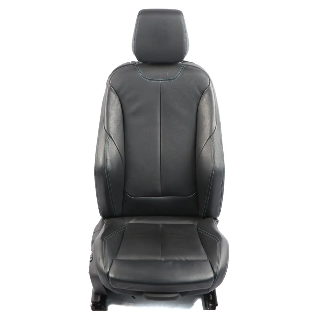 BMW F87 M2 Front Seat Right O/S Heated Memory Leather Dakota Black Contrast Blue - SKU rhd-8070720-1 - Part number 8070720