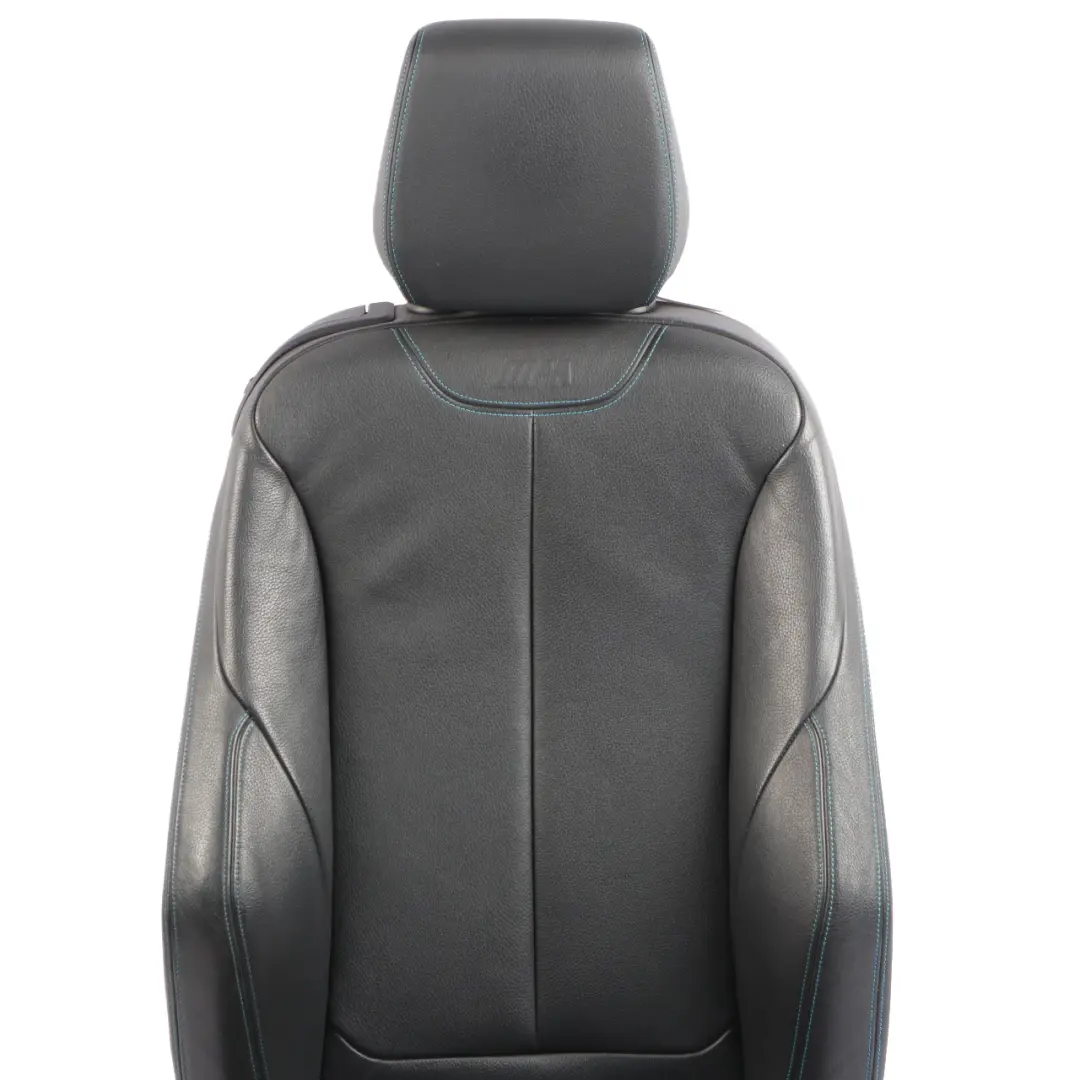 BMW F87 M2 Front Seat Right O/S Heated Memory Leather Dakota Black Contrast Blue - SKU rhd-8070720-1 - Part number 8070720