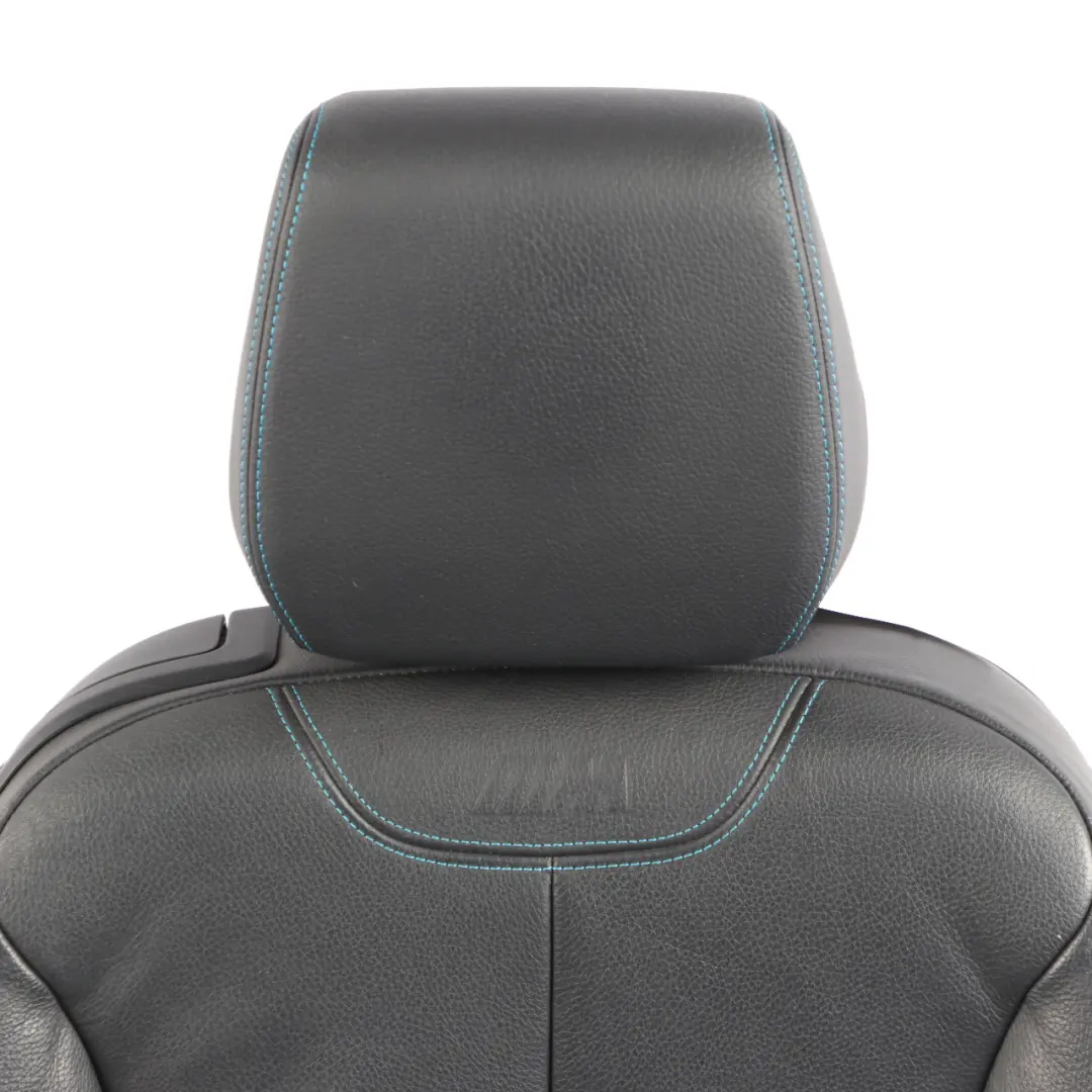 BMW F87 M2 Front Seat Right O/S Heated Memory Leather Dakota Black Contrast Blue - SKU rhd-8070720-1 - Part number 8070720