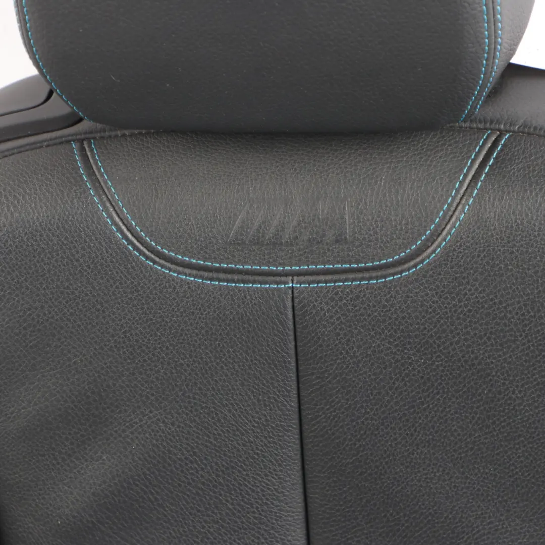 Front Seat Right O/S Heated Memory Leather Dakota Black Contrast Blue to BMW F87 M2 with Part number 8070720 BMW F87 M2 Front Seat Right O/S Heated Memory Leather Dakota Black Contrast Blue - SKU rhd-8070720-1 - Part number 8070720