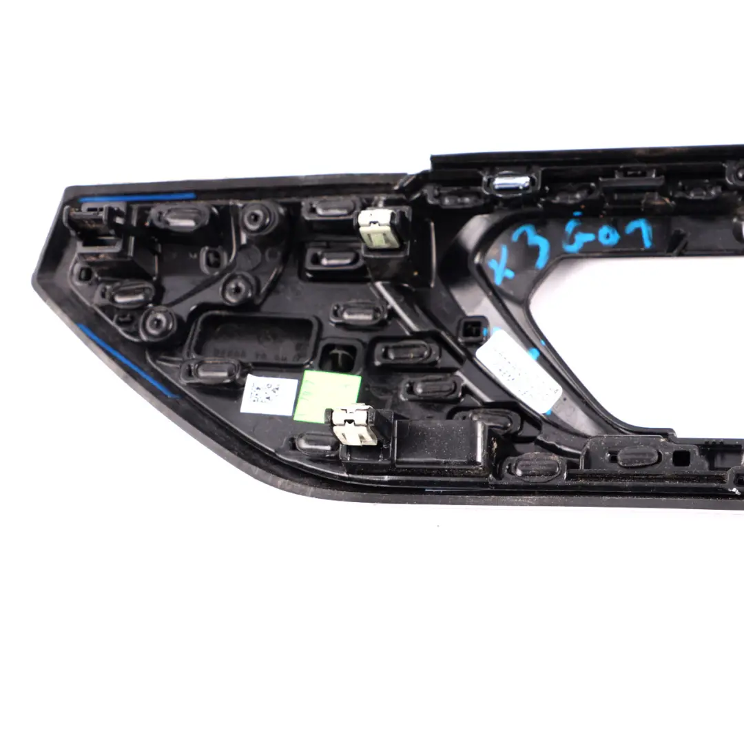  Dashboard Cover BMW X3 G01 X4 G02 Center Air Vent Frame Trim Panel Alu Rhombicle - SKU rhd-8071018 - Part number 8071018