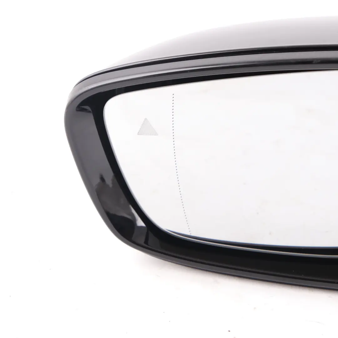 BMW F90 M5 Wing Mirror M Sport High Gloss 9 Pins Left N/S Black Heated - SKU rhd-8071175-BLK - Part number 8071175