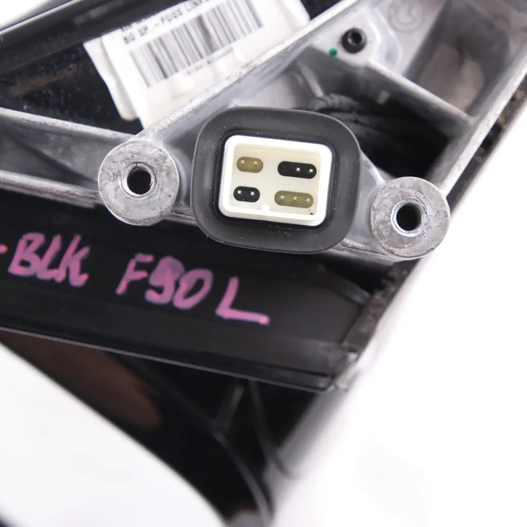 Wing Mirror M Sport High Gloss 9 Pins Left N/S Black Heated to BMW F90 M5 with Part number 8071175 BMW F90 M5 Wing Mirror M Sport High Gloss 9 Pins Left N/S Black Heated - SKU rhd-8071175-BLK - Part number 8071175