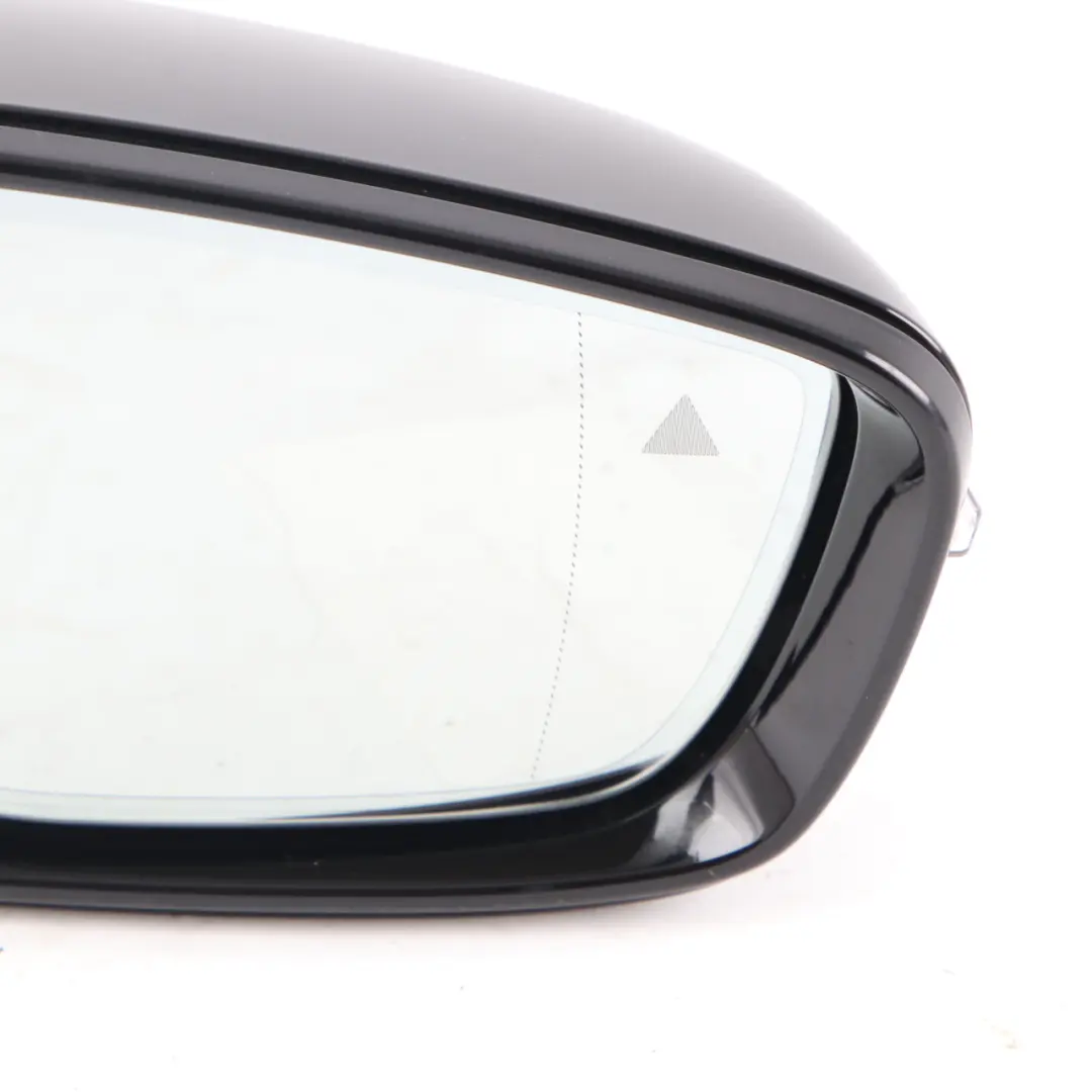 BMW F90 M5 Wing Mirror M Sport High Gloss 9 Pins Right O/S Black Heated - SKU rhd-8071176-BLK - Part number 8071176