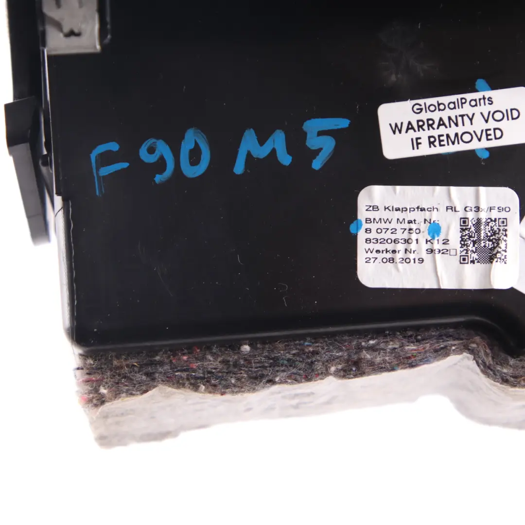 Dashboard Dash Oddments Tray Insert Black Driver's Side to BMW F90 M5 with Part number 8072750 BMW F90 M5 Dashboard Dash Oddments Tray Insert Black Driver's Side - SKU rhd-8072750 - Part number 8072750