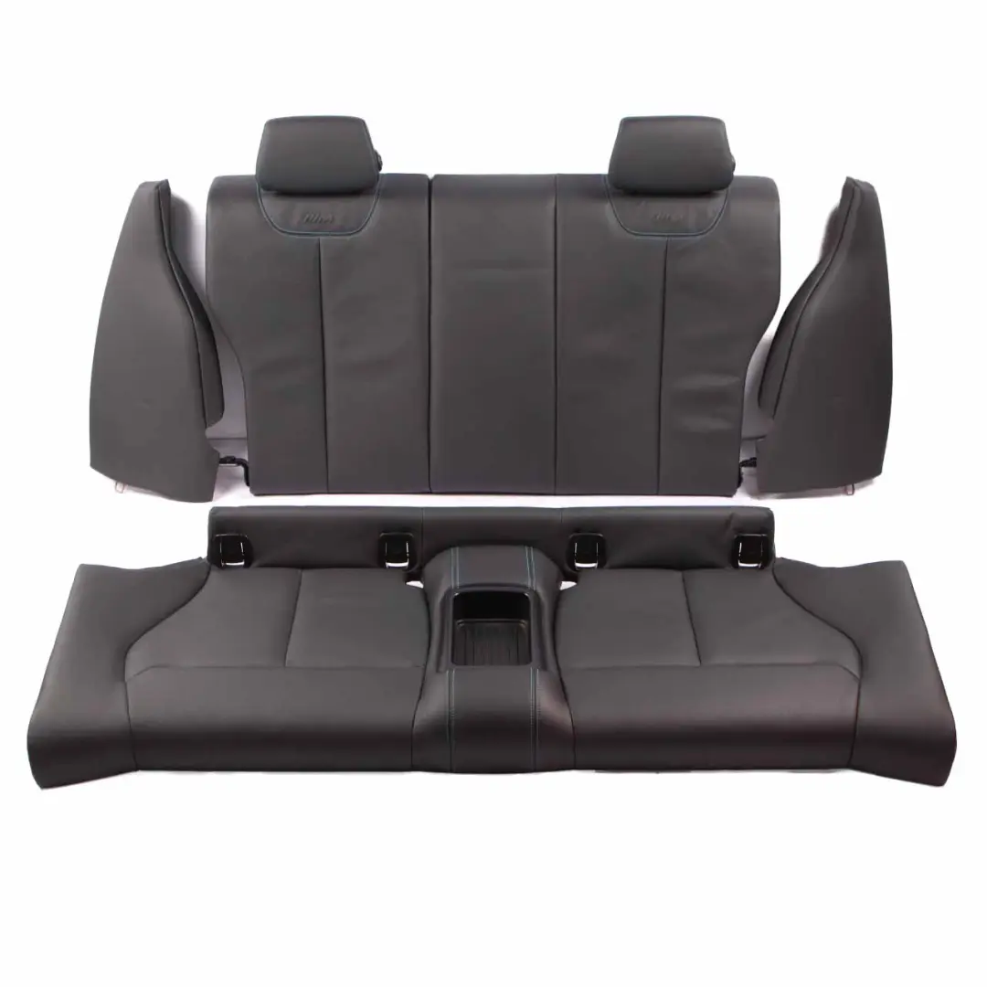 Heated Sport Black Leather Dakota Black Contrast Blue Seats Memory to BMW F87 M2 with Part number 8093939 BMW F87 M2 Heated Sport Black Leather Dakota Black Contrast Blue Seats Memory - SKU rhd-8093939-1 - Part number 8093939