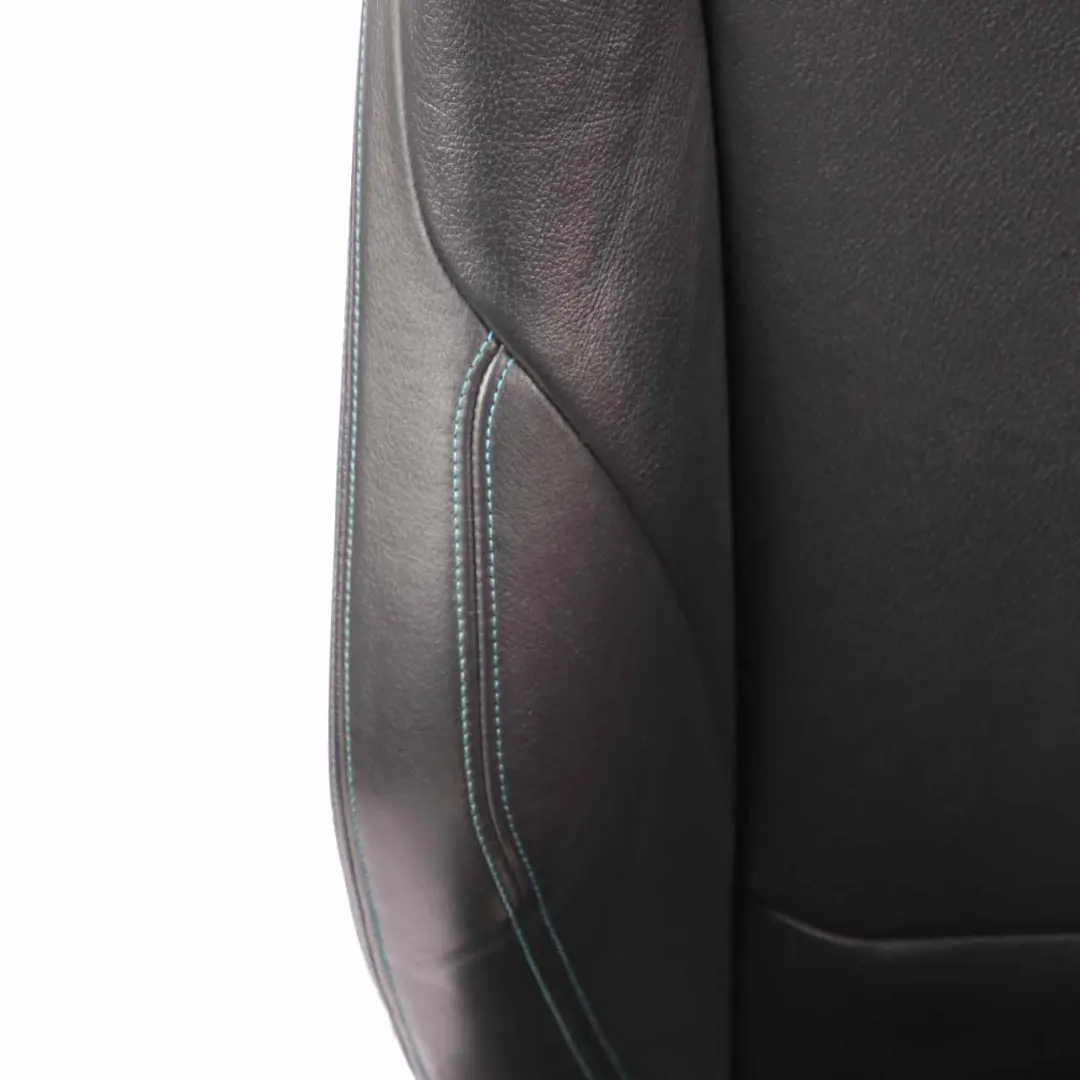 Heated Sport Black Leather Dakota Black Contrast Blue Seats Memory to BMW F87 M2 with Part number 8093939 BMW F87 M2 Heated Sport Black Leather Dakota Black Contrast Blue Seats Memory - SKU rhd-8093939-1 - Part number 8093939