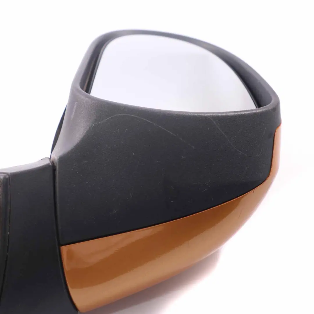 Wing Mirror Left Door N/S Outside Orange Salamanque to Peugeot 207 with Part number 8149ZFI Peugeot 207 Wing Mirror Left Door N/S Outside Orange Salamanque - SKU rhd-8149ZFI-OSA - Part number 8149ZFI