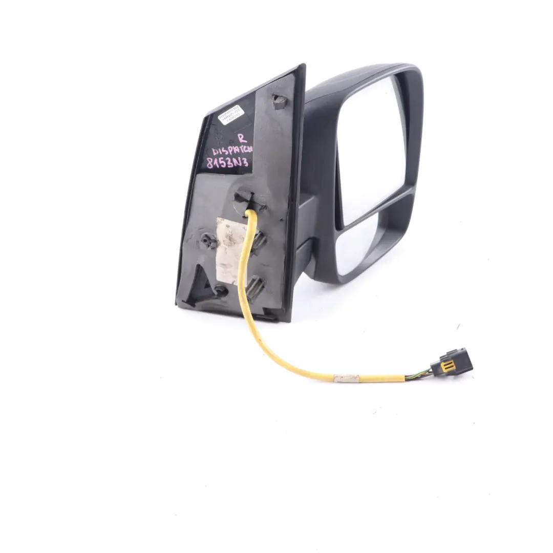 Wing Mirror Citroen Dispatch Peugeot Expert MK2 Right O/S Outside Primed to with Part number 8153N3 Wing Mirror Citroen Dispatch Peugeot Expert MK2 Right O/S Outside Primed - SKU rhd-8153N3 - Part number 8153N3