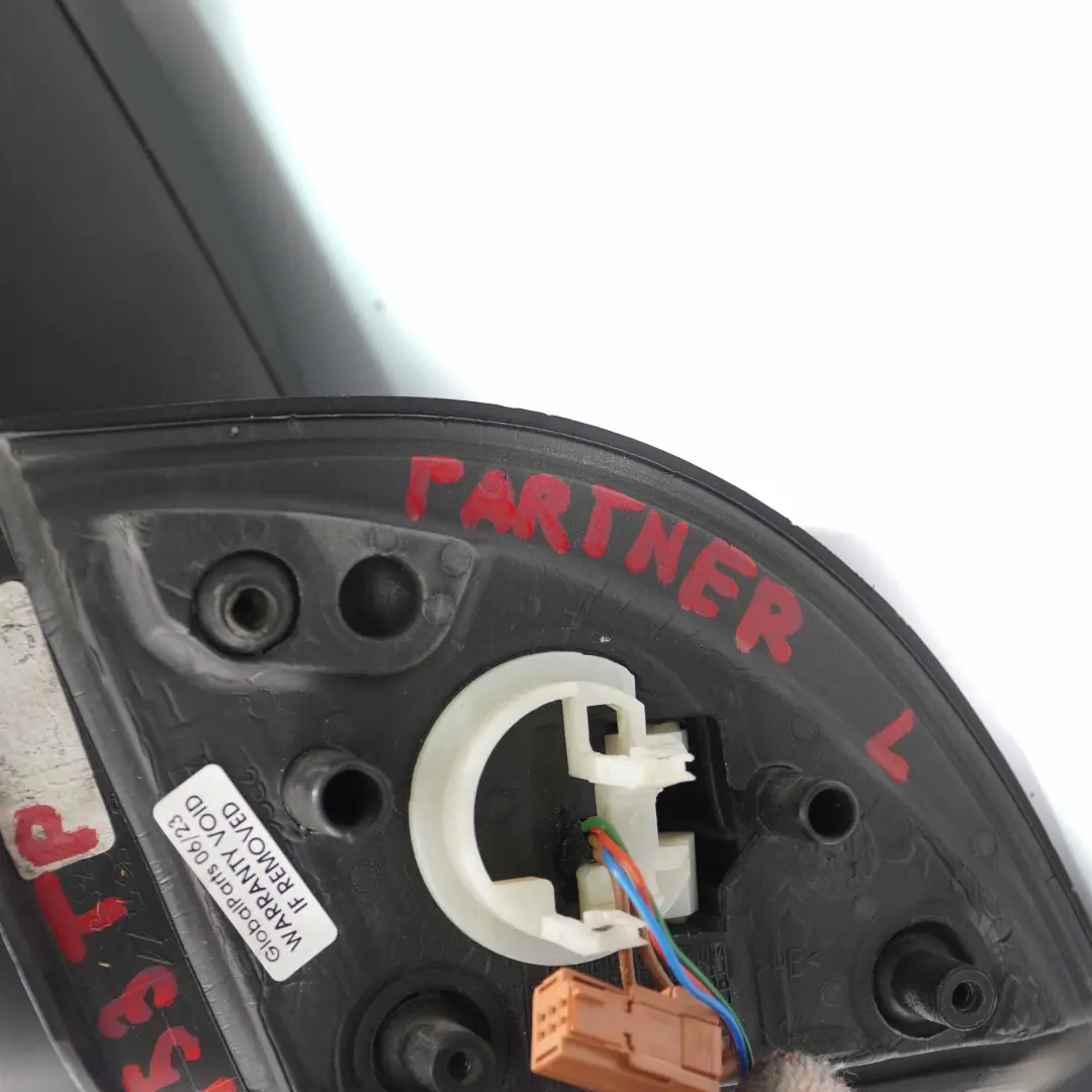 Wing Mirror Citroen Berlingo Peugeot Partner Left N/S Outside Primed to with Part number 8153TP Wing Mirror Citroen Berlingo Peugeot Partner Left N/S Outside Primed - SKU rhd-8153TP - Part number 8153TP