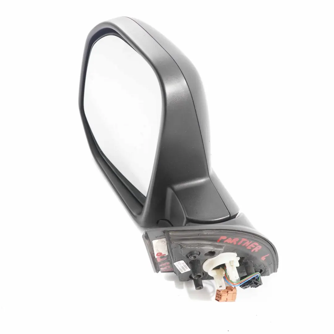 Wing Mirror Citroen Berlingo Peugeot Partner Left N/S Outside Primed to with Part number 8153TP Wing Mirror Citroen Berlingo Peugeot Partner Left N/S Outside Primed - SKU rhd-8153TP - Part number 8153TP
