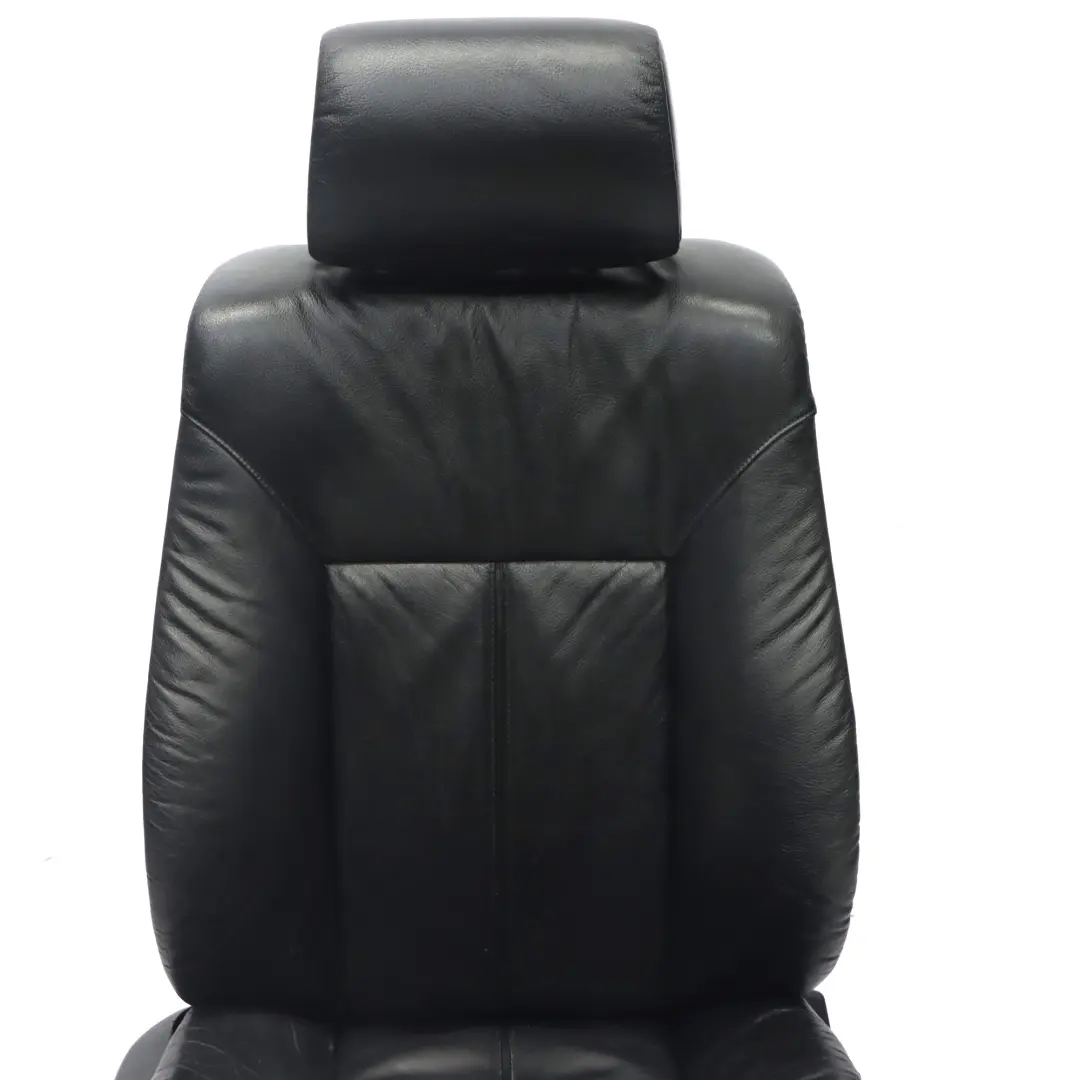 BMW E88 Vordersitz M Sport Rechts Leder Boston Perl Grau Kontrast Blau - SKU rhd-8177387-2 - Teilenummer 8177387