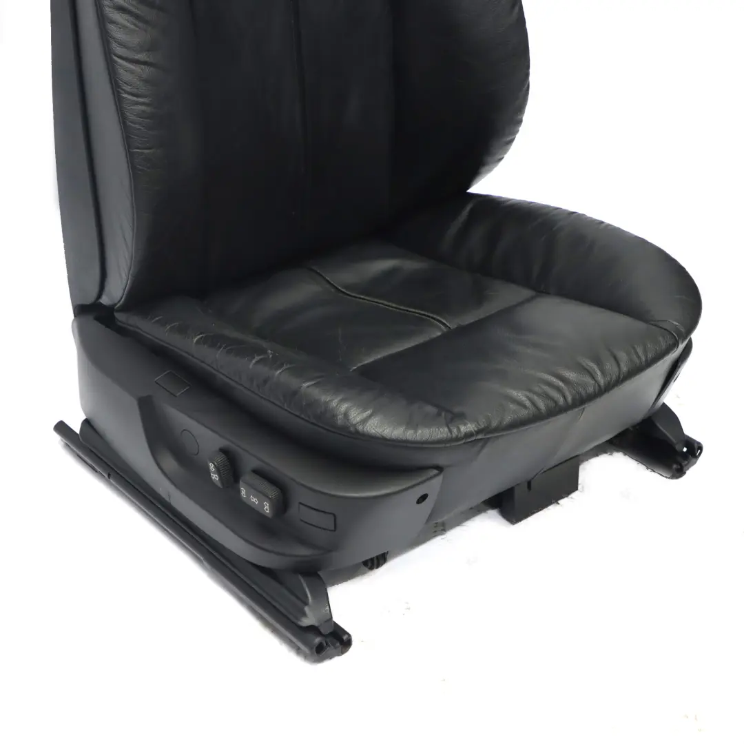 Front Seat M Sport Right O/S Leather Montana Interior Black Memory to BMW E38 with Part number 8177387 BMW E38 Front Seat M Sport Right O/S Leather Montana Interior Black Memory - SKU rhd-8177387-2 - Part number 8177387