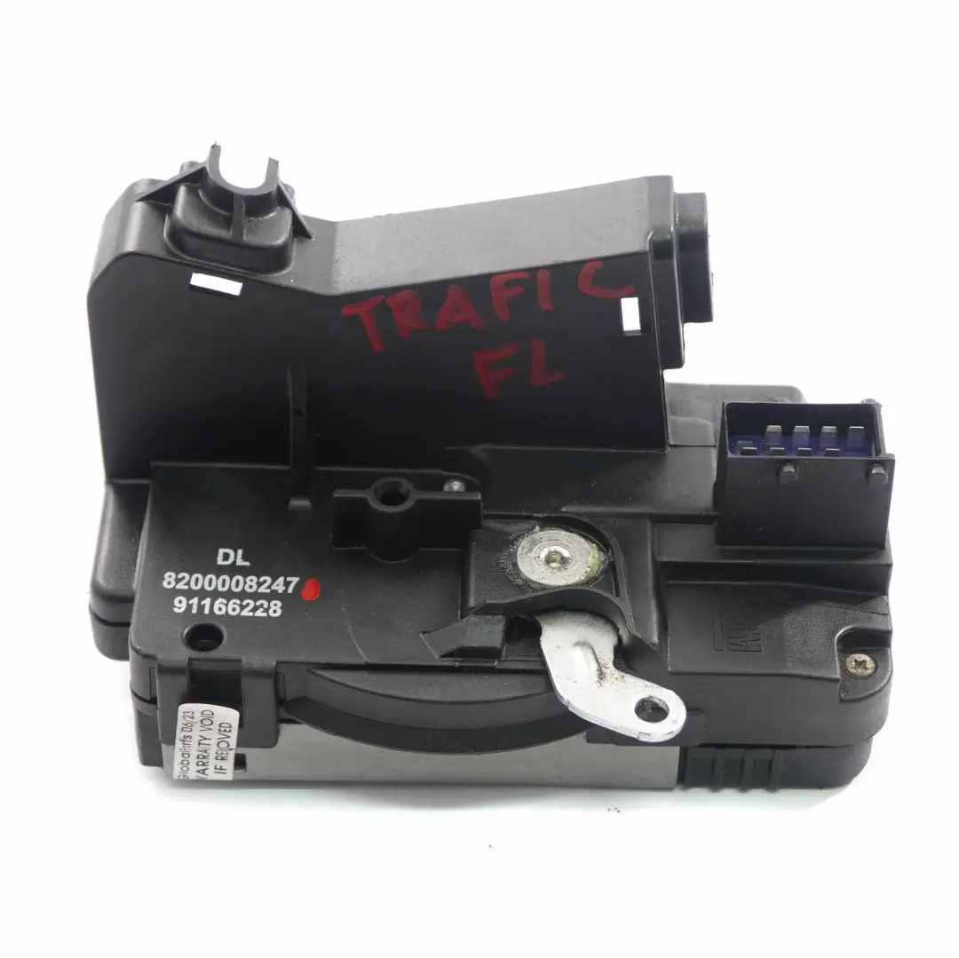 Door Lock Renault Trafic Vauxhall Vivaro Front Left N/S Mechanism to with Part number 8200008247 Door Lock Renault Trafic Vauxhall Vivaro Front Left N/S Mechanism - SKU rhd-8200008247 - Part number 8200008247