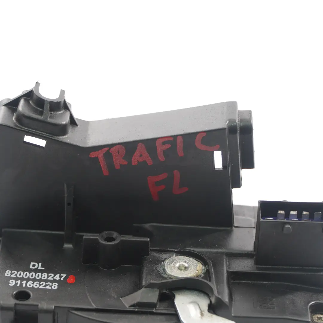 Door Lock Renault Trafic Vauxhall Vivaro Front Left N/S Mechanism to with Part number 8200008247 Door Lock Renault Trafic Vauxhall Vivaro Front Left N/S Mechanism - SKU rhd-8200008247 - Part number 8200008247