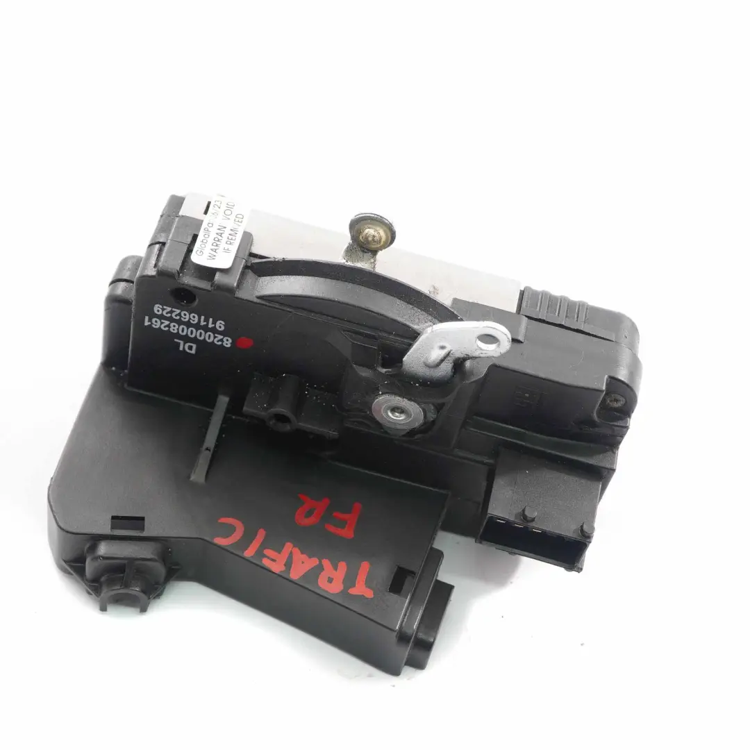 Door Lock Renault Trafic Vauxhall Vivaro Front Right O/S Mechanism to with Part number 8200008261 Door Lock Renault Trafic Vauxhall Vivaro Front Right O/S Mechanism - SKU rhd-8200008261 - Part number 8200008261