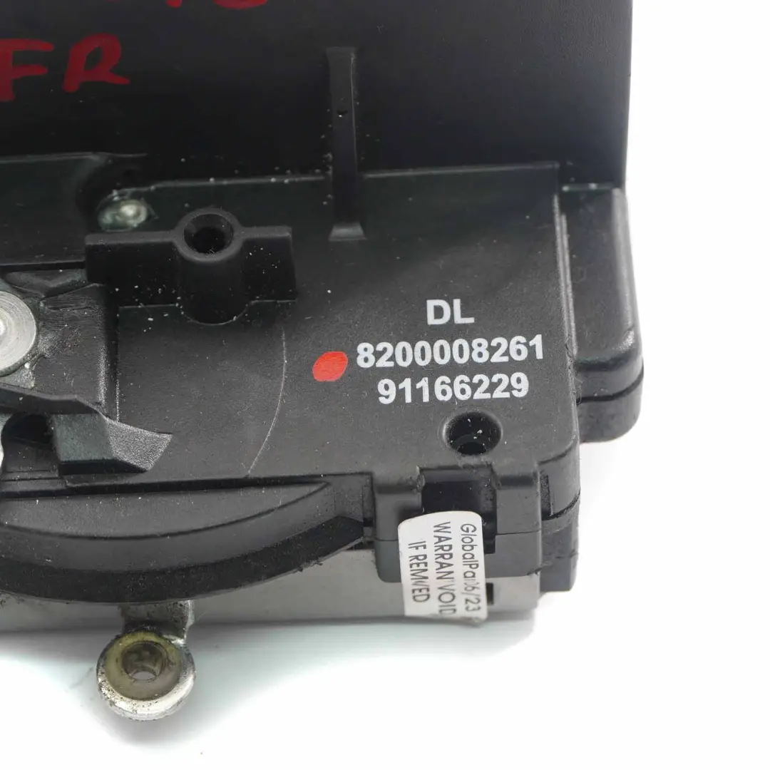 Door Lock Renault Trafic Vauxhall Vivaro Front Right O/S Mechanism to with Part number 8200008261 Door Lock Renault Trafic Vauxhall Vivaro Front Right O/S Mechanism - SKU rhd-8200008261 - Part number 8200008261