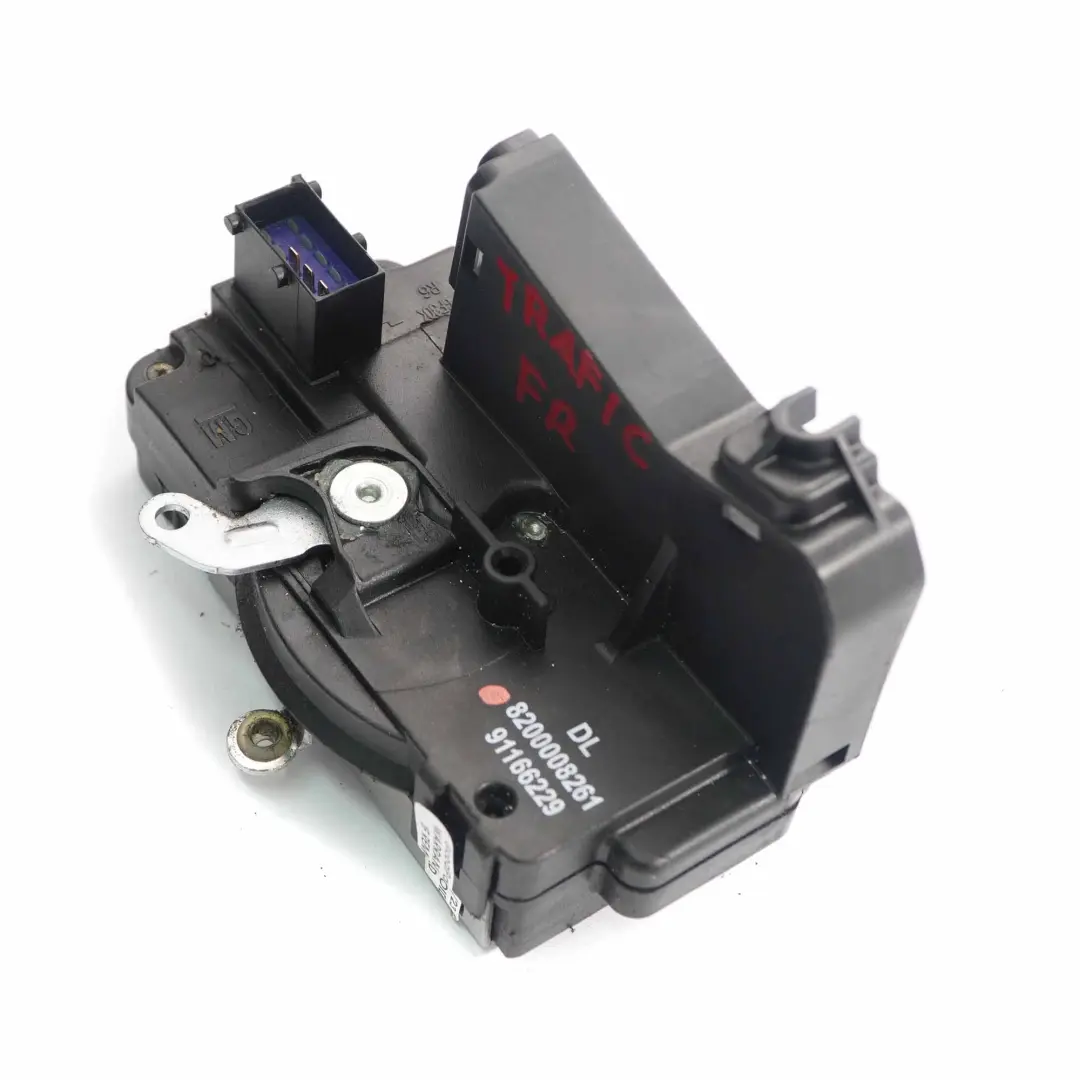 Door Lock Renault Trafic Vauxhall Vivaro Front Right O/S Mechanism to with Part number 8200008261 Door Lock Renault Trafic Vauxhall Vivaro Front Right O/S Mechanism - SKU rhd-8200008261 - Part number 8200008261