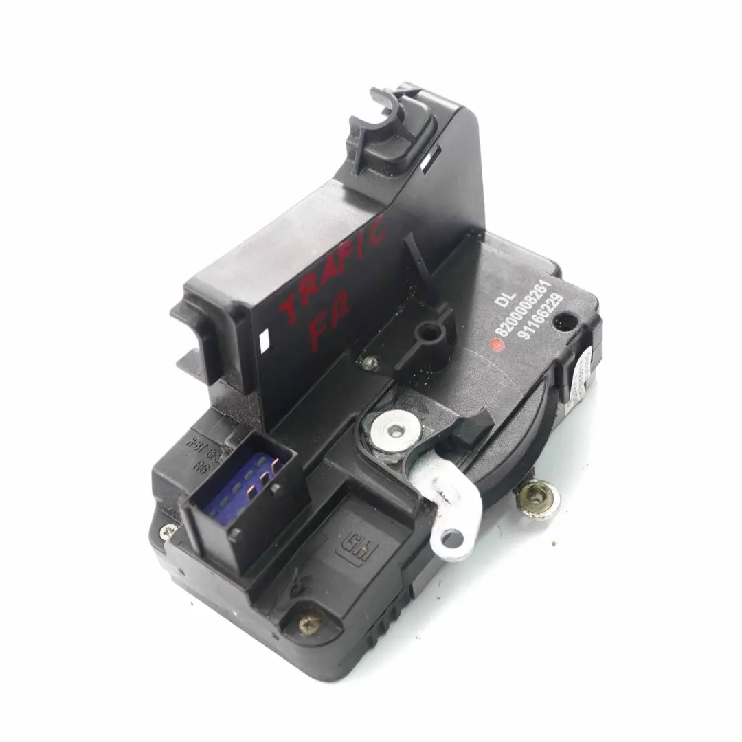 Door Lock Renault Trafic Vauxhall Vivaro Front Right O/S Mechanism to with Part number 8200008261 Door Lock Renault Trafic Vauxhall Vivaro Front Right O/S Mechanism - SKU rhd-8200008261 - Part number 8200008261