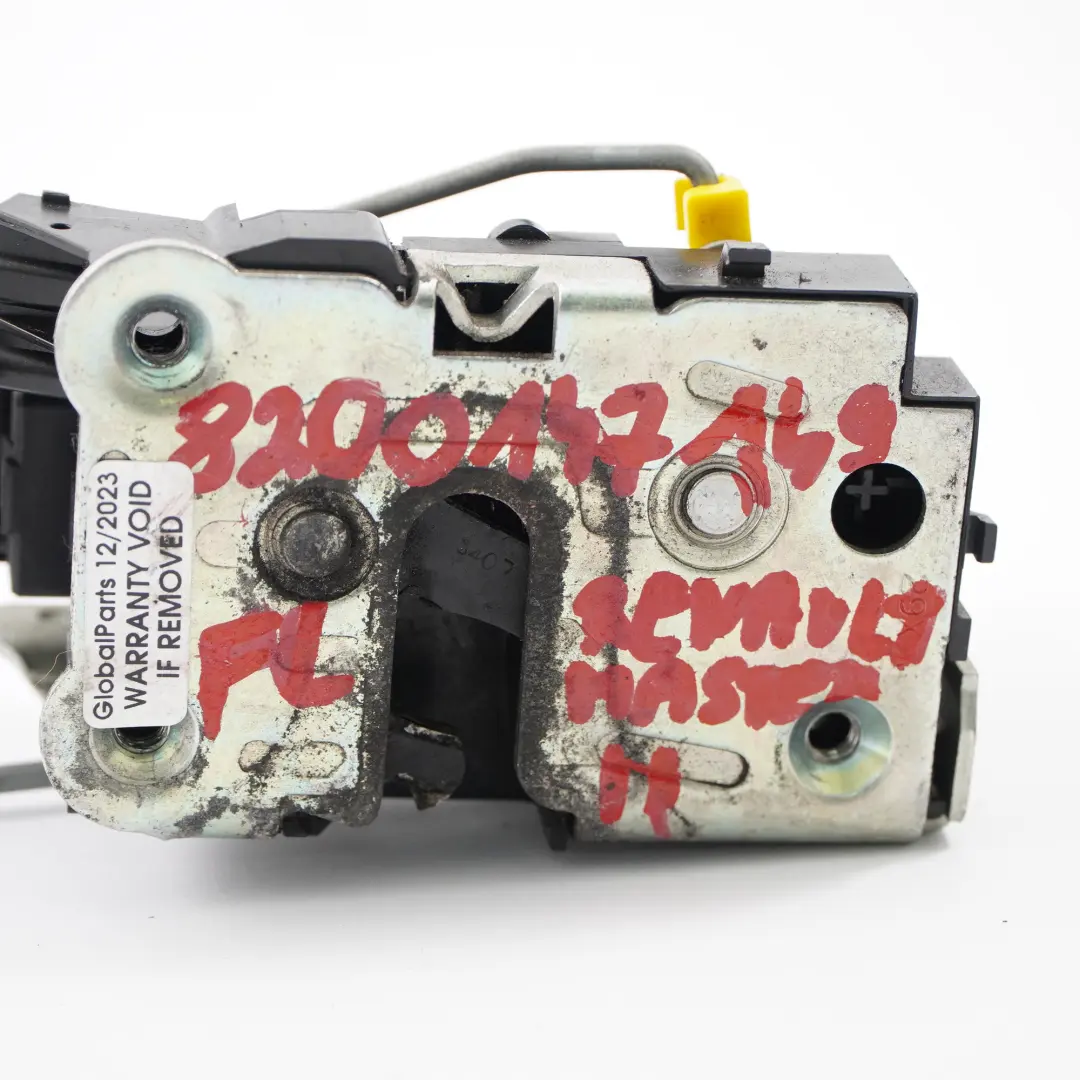 Renault Master 2 Door Lock Front Left N/S Latch Catch Mechanism - SKU rhd-8200147149 - Part number 8200147149