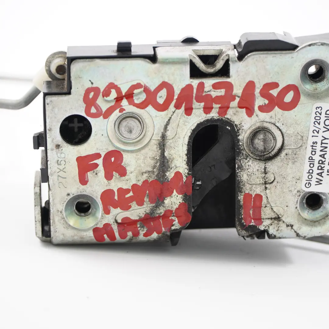 Door Lock Front Right O/S Latch Catch Mechanism to Renault Master 2 with Part number 8200147150 Renault Master 2 Door Lock Front Right O/S Latch Catch Mechanism - SKU rhd-8200147150 - Part number 8200147150