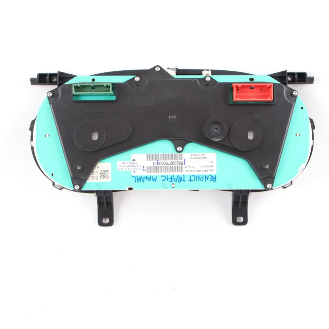 Instrument Cluster Speedo Clocks Meter Manual to Renault Trafic Diesel with Part number 8200279060 Renault Trafic Diesel Instrument Cluster Speedo Clocks Meter Manual - SKU rhd-8200279060 - Part number 8200279060