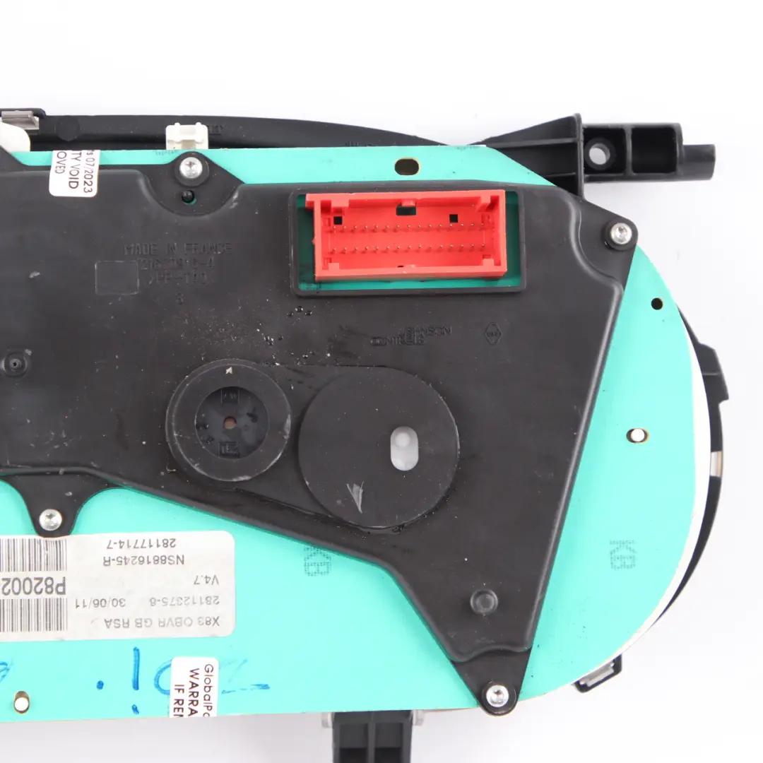 Instrument Cluster Speedo Clocks Meter Manual to Renault Trafic Diesel with Part number 8200283196 Renault Trafic Diesel Instrument Cluster Speedo Clocks Meter Manual - SKU rhd-8200283196 - Part number 8200283196