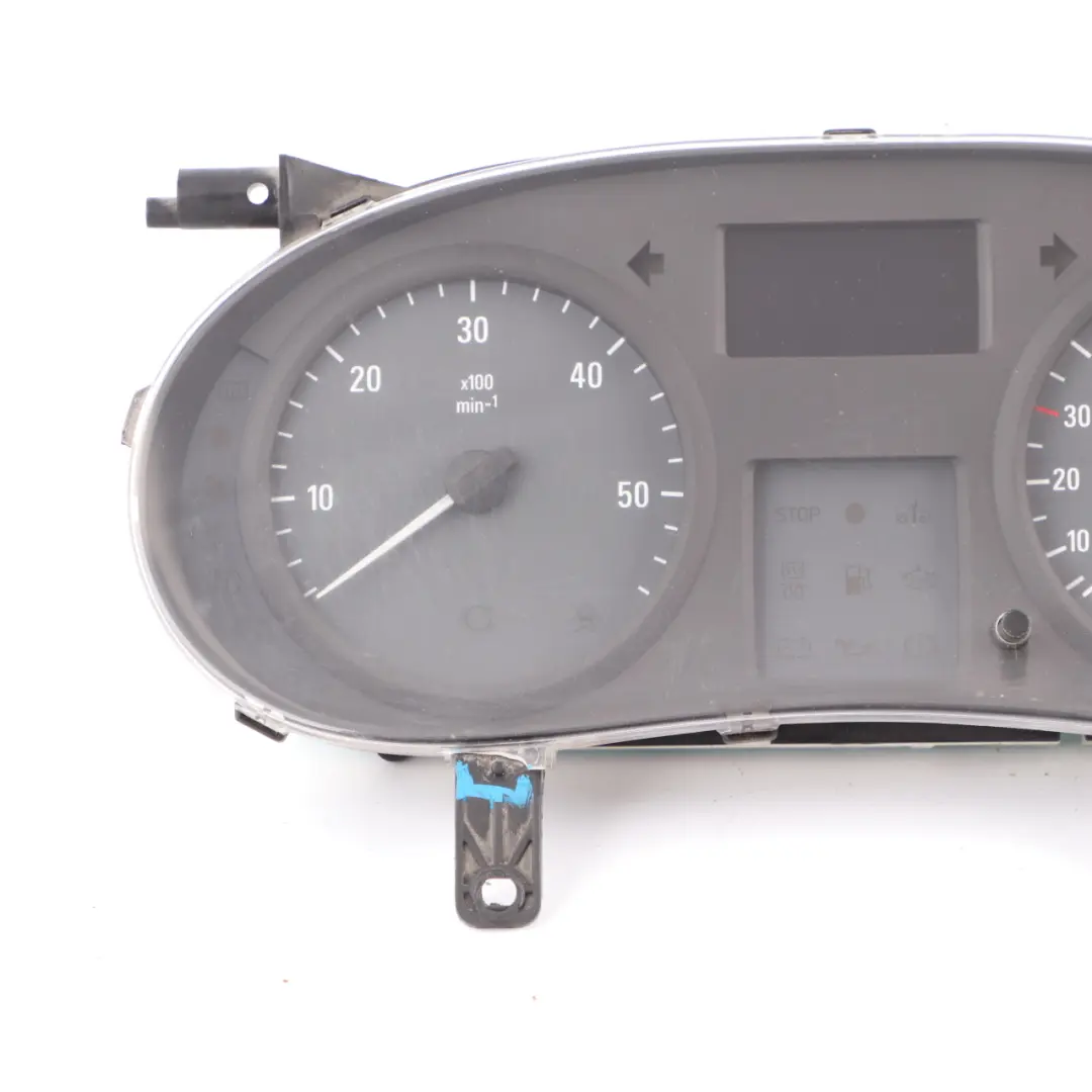 Instrument Cluster Speedo Clocks Meter Manual to Vauxhall Vivaro Diesel with Part number 8200283201 Vauxhall Vivaro Diesel Instrument Cluster Speedo Clocks Meter Manual - SKU rhd-8200283201-1 - Part number 8200283201