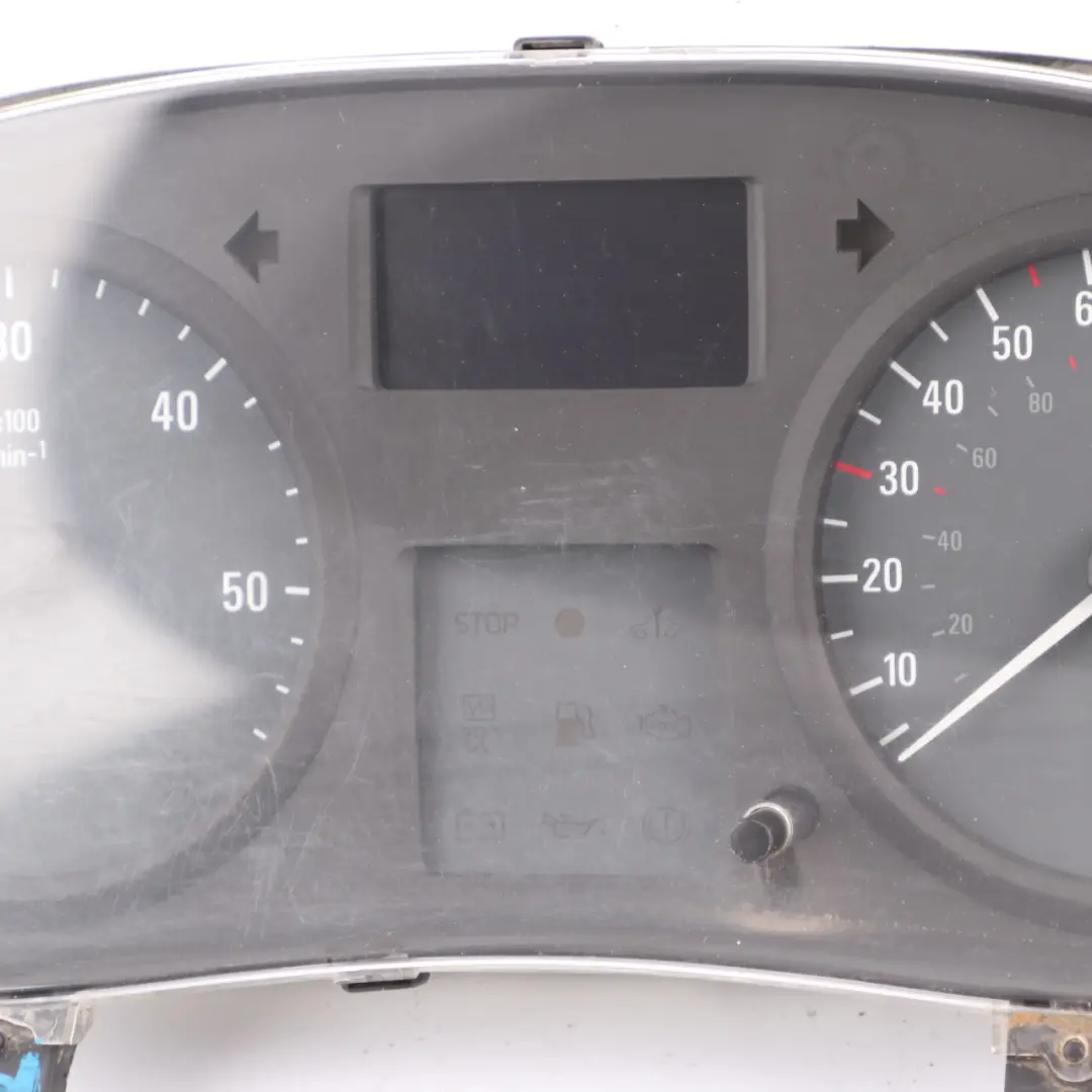 Instrument Cluster Speedo Clocks Meter Manual to Vauxhall Vivaro Diesel with Part number 8200283201 Vauxhall Vivaro Diesel Instrument Cluster Speedo Clocks Meter Manual - SKU rhd-8200283201-1 - Part number 8200283201