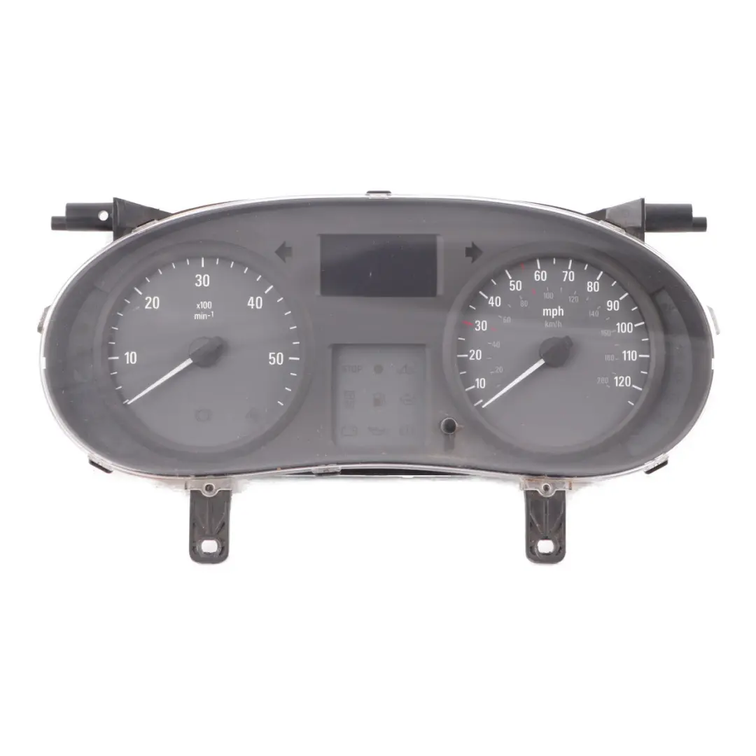 Instrument Cluster Speedo Clocks Meter Manual to Vauxhall Vivaro Diesel with Part number 8200283201 Vauxhall Vivaro Diesel Instrument Cluster Speedo Clocks Meter Manual - SKU rhd-8200283201 - Part number 8200283201