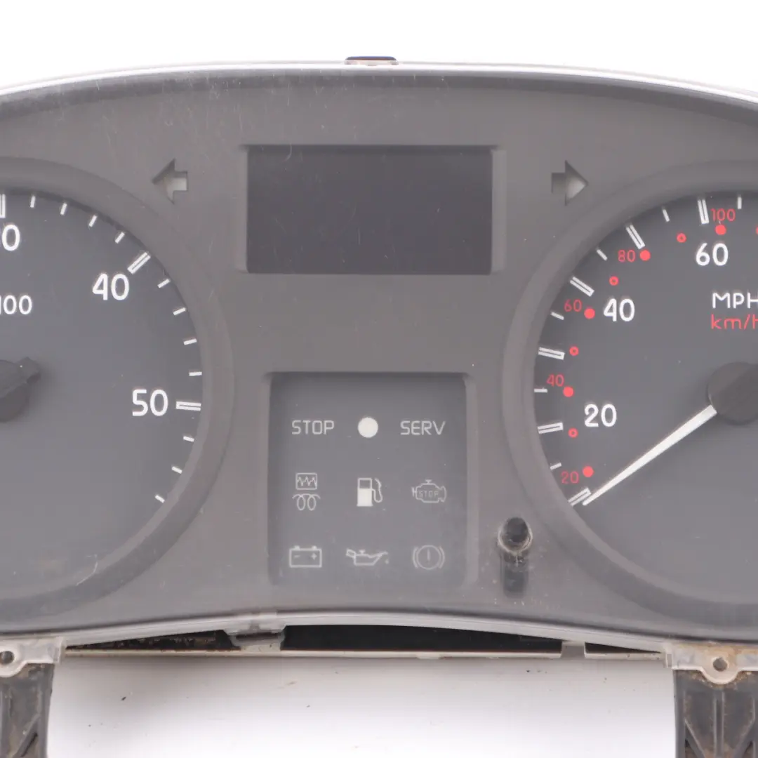 Instrument Cluster Speedo Clocks Meter Manual to Renault Master 2 Diesel with Part number 8200360575 Renault Master 2 Diesel Instrument Cluster Speedo Clocks Meter Manual - SKU rhd-8200360575 - Part number 8200360575