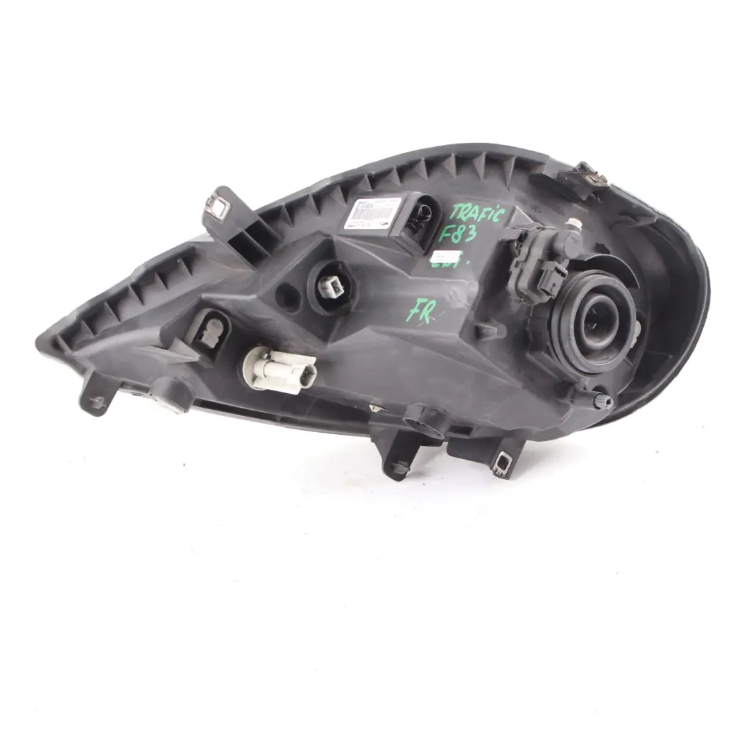  Headlight Renault Trafic Vauxhall Vivaro Headlamp Front Right O/S - SKU rhd-8200701366 - Part number 8200701366