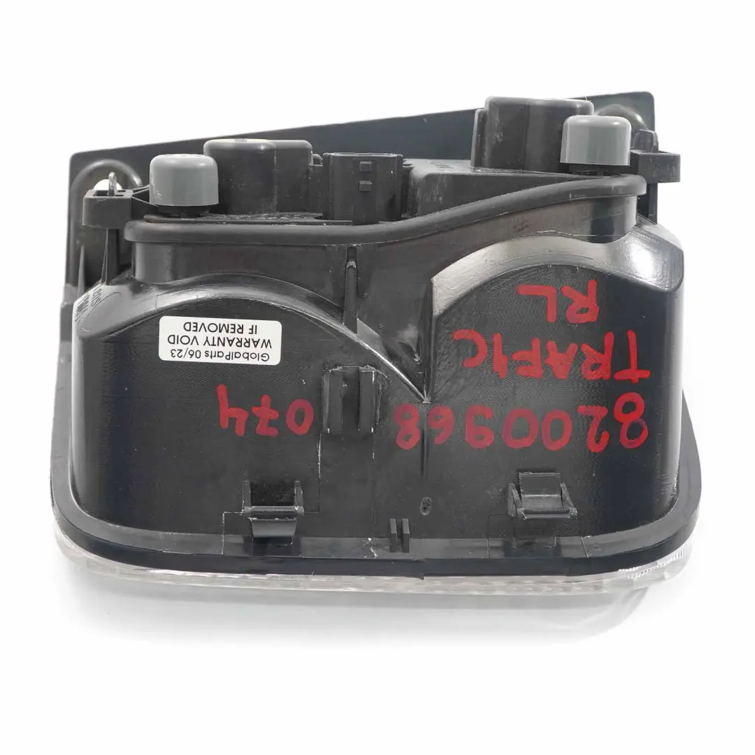 Fog Light Renault Trafic Vauxhall Vivaro Rear Light Lamp Left N/S to with Part number 8200968074 Fog Light Renault Trafic Vauxhall Vivaro Rear Light Lamp Left N/S - SKU rhd-8200968074 - Part number 8200968074