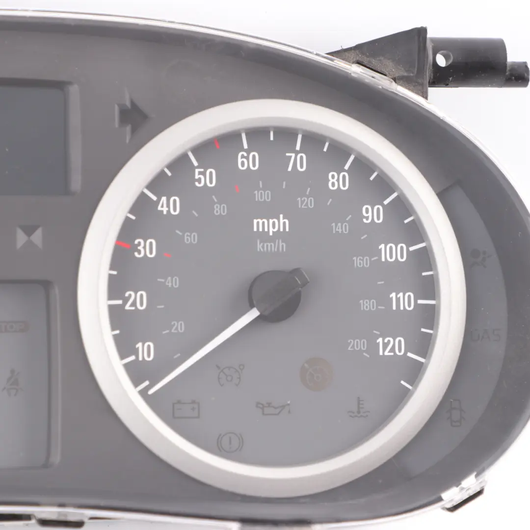 Instrument Cluster Speedo to Renault Trafic 2 Vauxhall Vivaro A Diesel with Part number 8201297597 Renault Trafic 2 Vauxhall Vivaro A Diesel Instrument Cluster Speedo - SKU rhd-8201297597 - Part number 8201297597