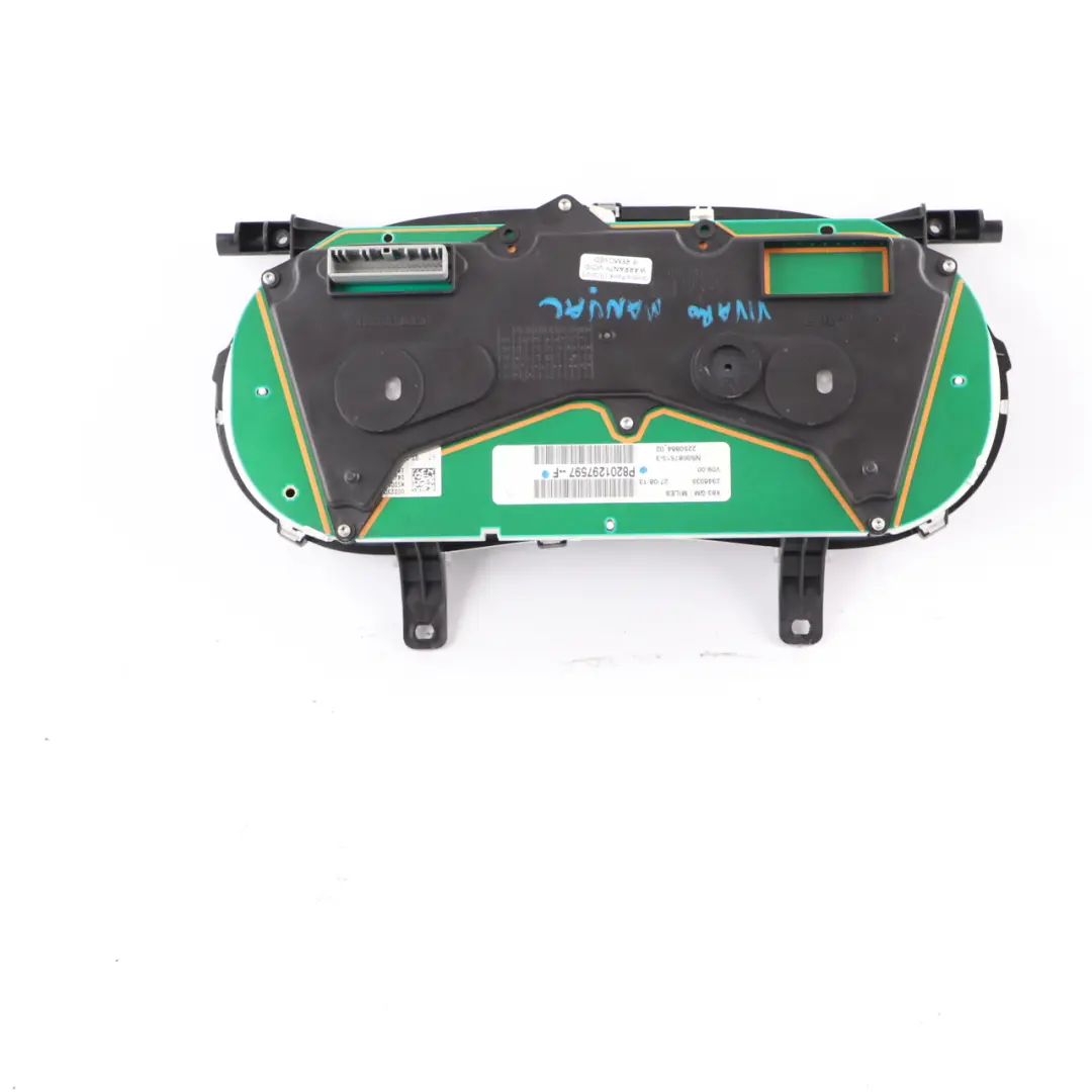 Instrument Cluster Speedo to Renault Trafic 2 Vauxhall Vivaro A Diesel with Part number 8201297597 Renault Trafic 2 Vauxhall Vivaro A Diesel Instrument Cluster Speedo - SKU rhd-8201297597 - Part number 8201297597