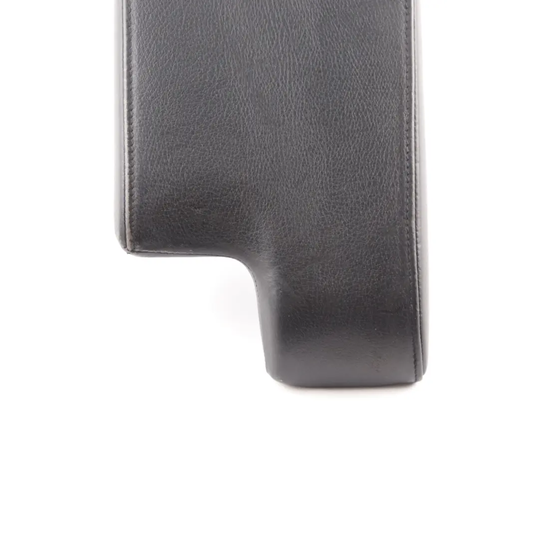 BMW E46 Centre Console Armrest Arm Rest Black Leather - SKU rhd-8213630 - Part number 8213630