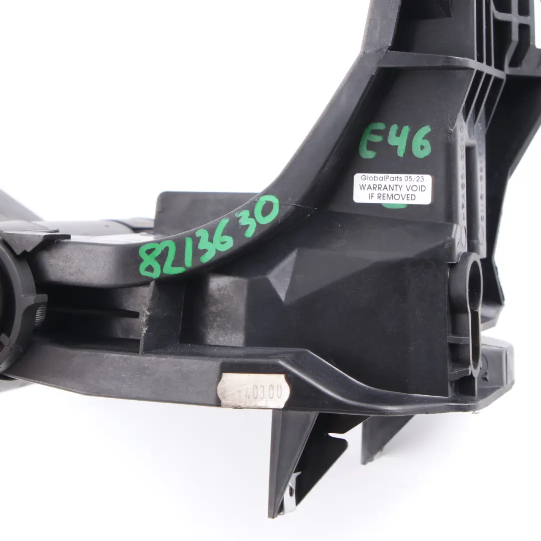 BMW E46 Centre Console Armrest Arm Rest Black Leather - SKU rhd-8213630 - Part number 8213630