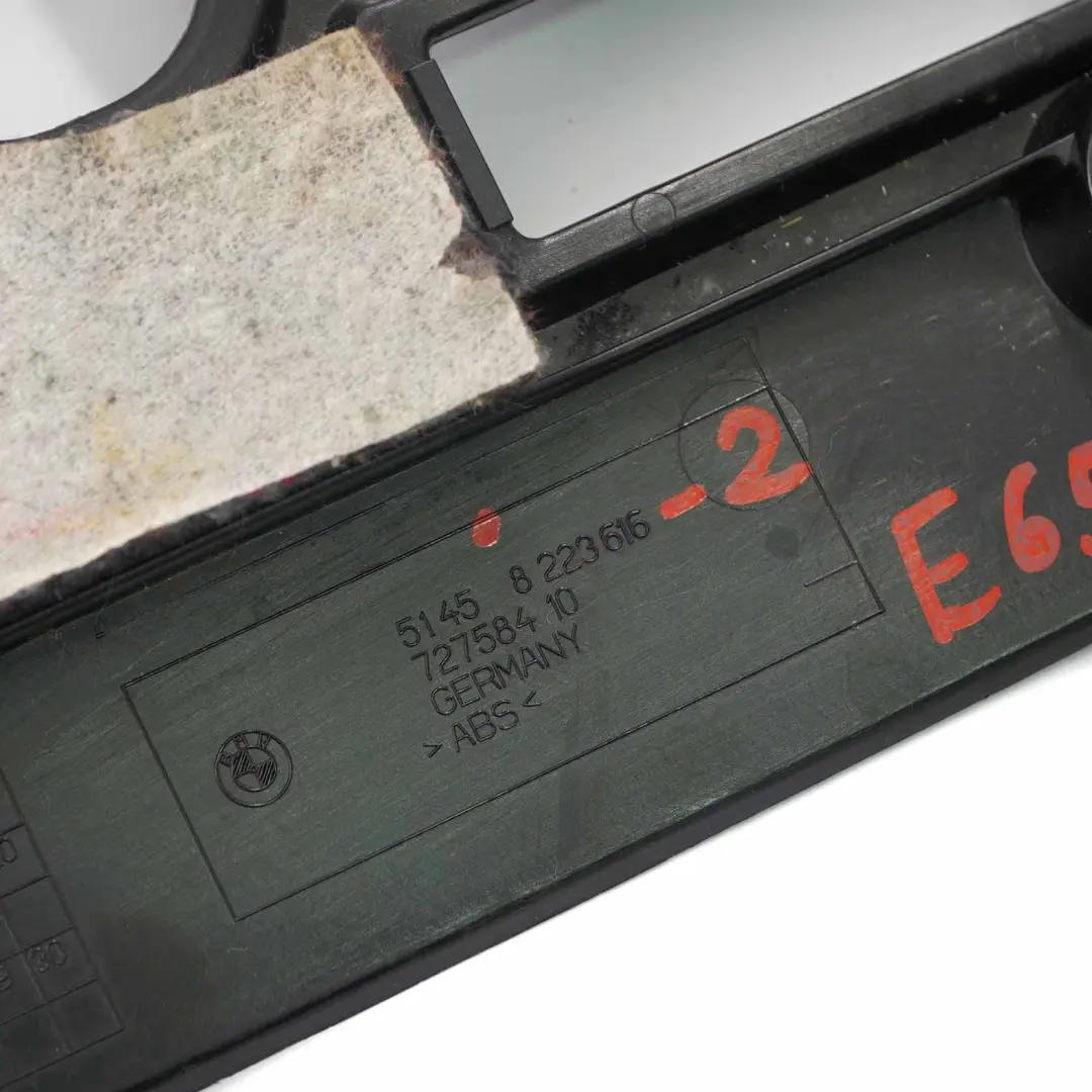 Trim Panel Foot Controls Bottom Under Dash 2 to BMW E65 E66 with Part number 8223616 BMW E65 E66 Trim Panel Foot Controls Bottom Under Dash 2 - SKU rhd-8223616-2 - Part number 8223616