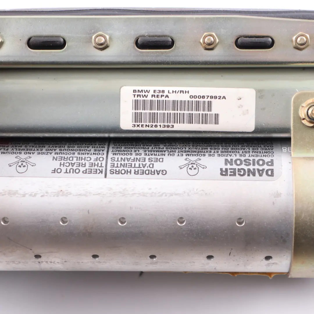 Airbag Passenger Side Front Dashboard Dash Air Bag to BMW E38 with Part number 8231729 BMW E38 Airbag Passenger Side Front Dashboard Dash Air Bag - SKU rhd-8231729 - Part number 8231729