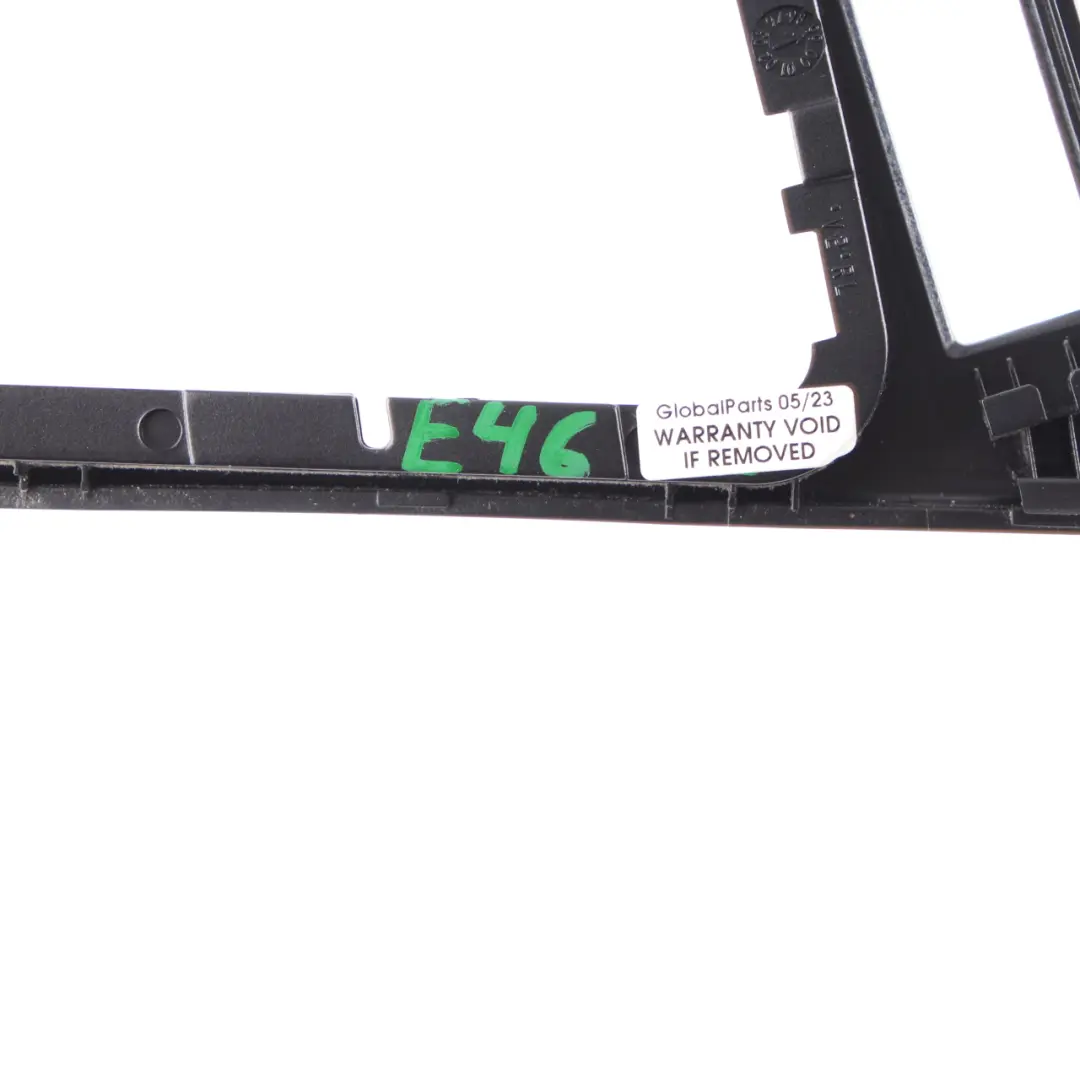 Centre Console Trim Gear Shift Surround High Gloss 8208786 to BMW E46 Shifter Cover with Part number 8234723 BMW E46 Shifter Cover Centre Console Trim Gear Shift Surround High Gloss 8208786 - SKU rhd-8234723 - Part number 8234723