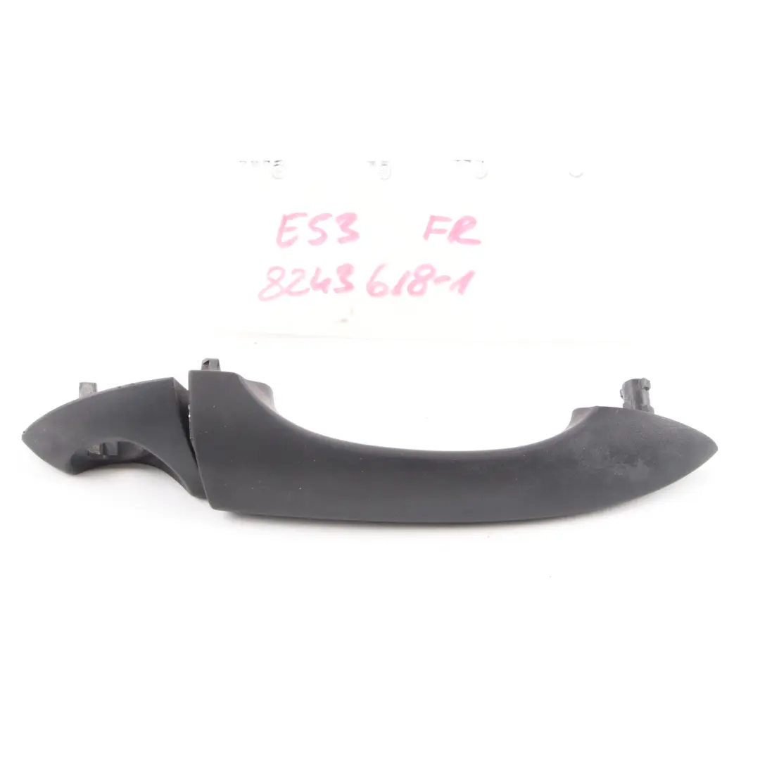 Front Right Handle Grab Cover O/S Black Primed Trim Panel to BMW X5 E53 with Part number 8243618 BMW X5 E53 Front Right Handle Grab Cover O/S Black Primed Trim Panel - SKU rhd-8243618-1 - Part number 8243618