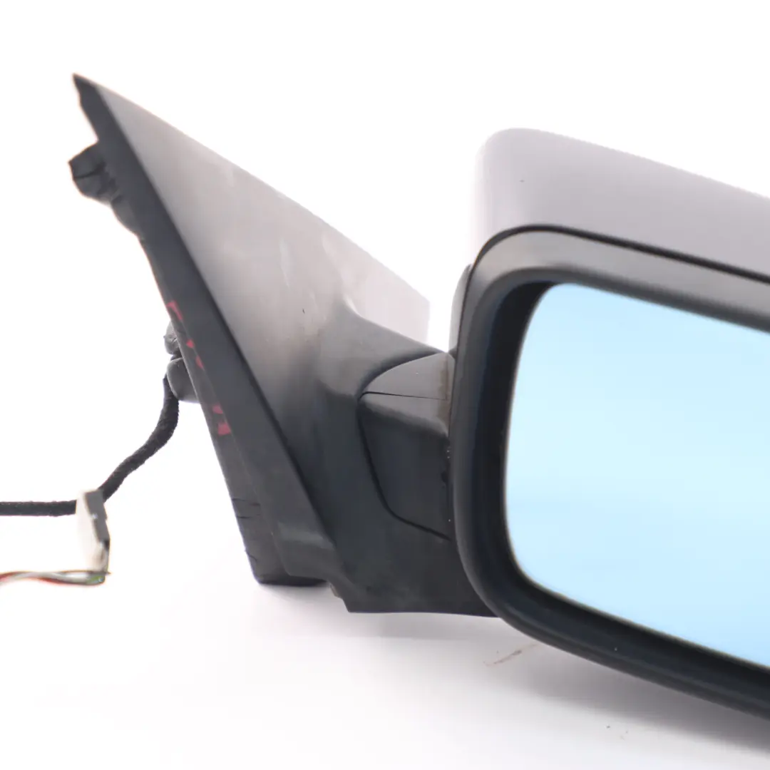 Wing Mirror Heated Outside Door Right O/S Orient Blue Metallic - 317 to BMW E46 with Part number 8245126 BMW E46 Wing Mirror Heated Outside Door Right O/S Orient Blue Metallic - 317 - SKU rhd-8245126-OB - Part number 8245126
