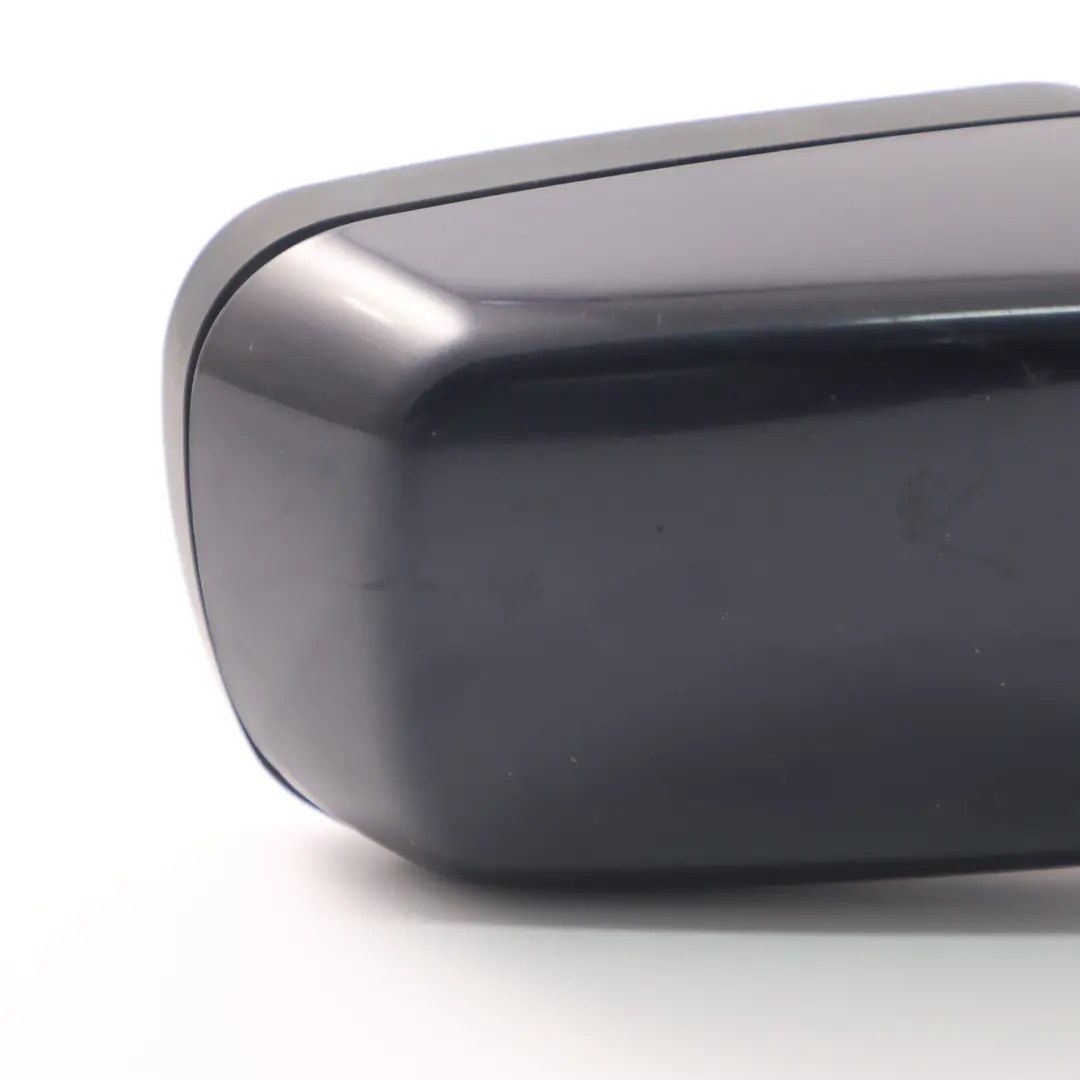 BMW E46 Wing Mirror Heated Outside Door Right O/S Orient Blue Metallic - 317 - SKU rhd-8245126-OB - Part number 8245126