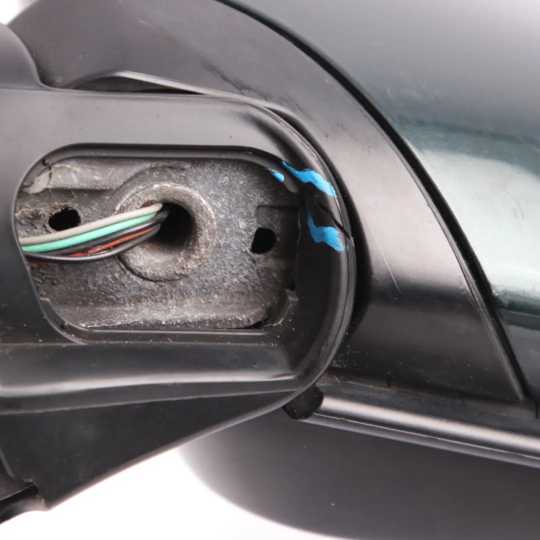 Heated Left N/S Wing Mirror Oxfordgruen 2 Oxford Green 430 BMW 3 Series E46 - SKU rhd-8245127-OXF - Part number 8245127