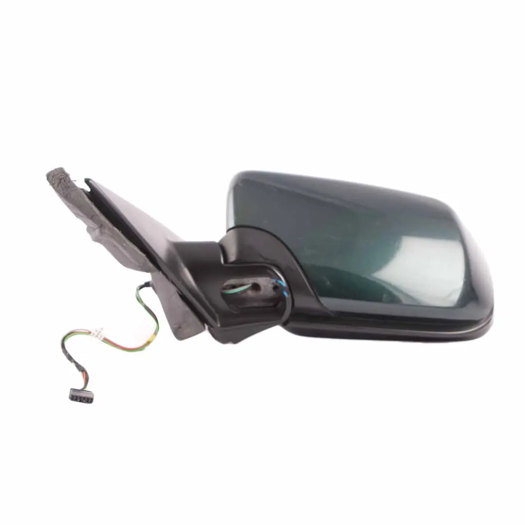 Heated Left N/S Wing Mirror Oxfordgruen 2 Oxford Green 430 BMW 3 Series E46 - SKU rhd-8245127-OXF - Part number 8245127