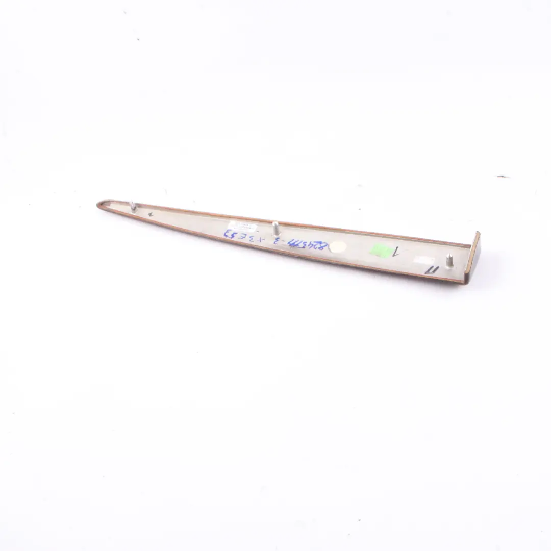 Strip I-panel Cover Trim Left N/S Poplar Wood Dunkel Dark to BMW X5 E53 with Part number 8245991 BMW X5 E53 Strip I-panel Cover Trim Left N/S Poplar Wood Dunkel Dark - SKU rhd-8245991-3 - Part number 8245991